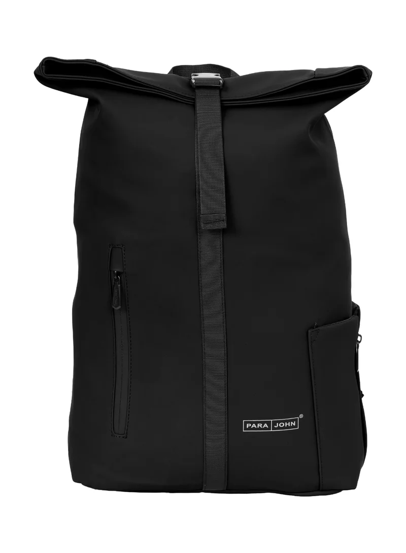 PARAJOHN Parajohn UrbanShift 17 Inch Laptop Backpack | Stylish PU Coated Polyester Travel Backpack for Men